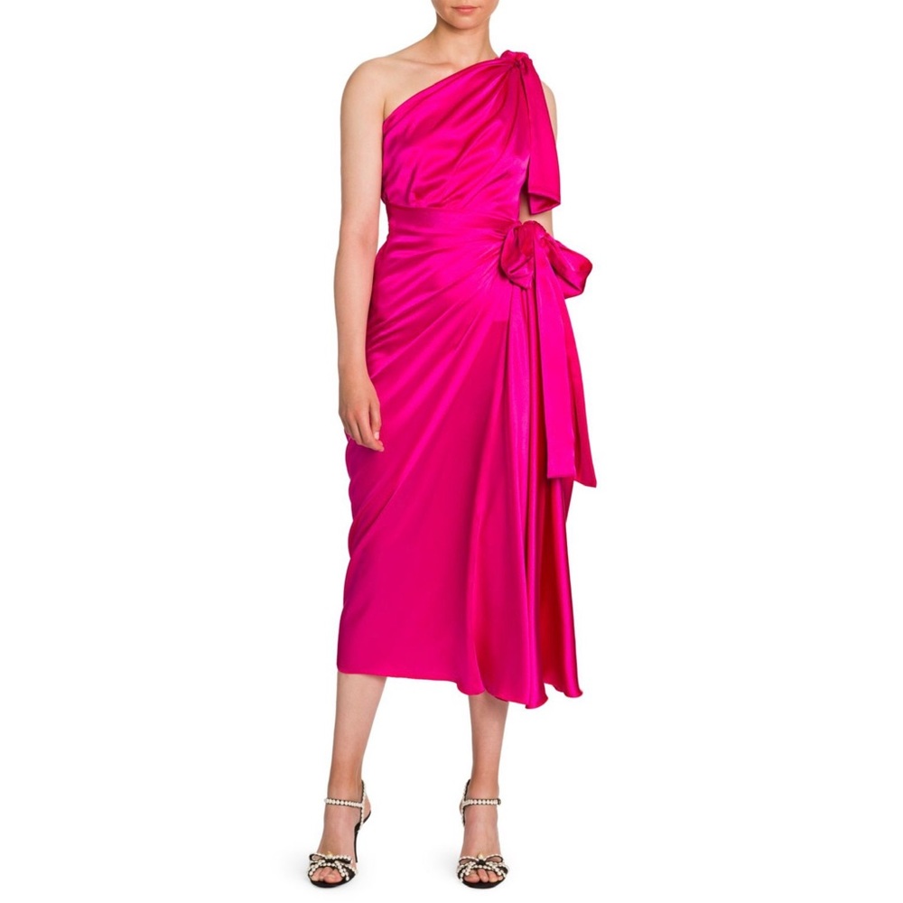 DOLCE & GABBANA $2.6K SS2020 Satin Silk Dress 44/8